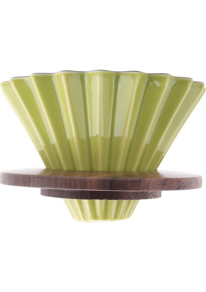 Kahve Filtresi Seramik Kahve Damma Seti V60 Dripper Çıkarılabilir Dripper Stand Kahve Hunisi Yeşil (Yurt Dışından) indirimleri
