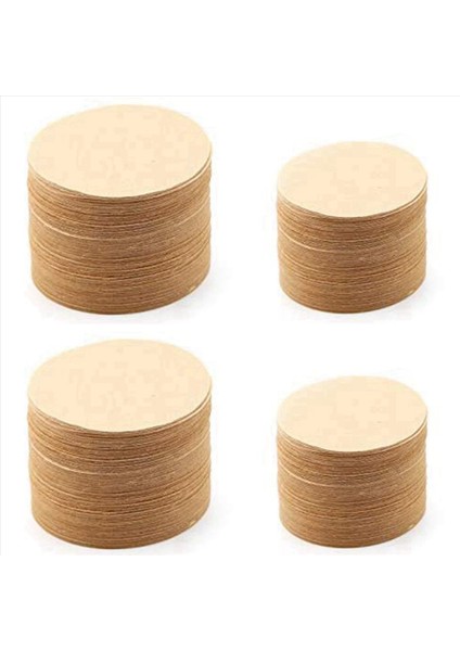 800 Parça Ağartılmamış Kağıt Kahve Filtresi Yuvarlak Yedek Kahve Filtre Kağıdı (Çapı 2 3 Inç) (Yurt Dışından)