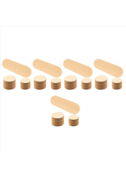 2000 Ahit Edilmemiş Kağıt Filtre Yuvarlak Yola Değiştirilmiş Kahve Filtre Kağıdı (Çapı 2 3 Inç) (Yurt Dışından)