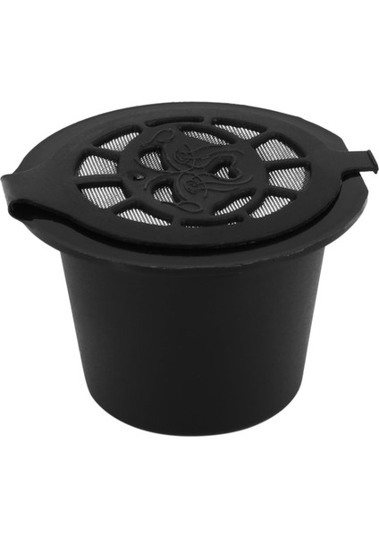 Kahve Kaşık Fırçası ile Nespresso Kahve Makineleri ile Uyumlu Yeniden Kullanılabilir Nespresso Kapsül Filtresi (18 Siyah) (Yurt Dışından) fırsatları