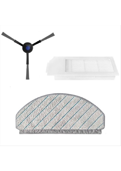 Ecovacs Deebot N20 / N20 Plus / N20 Pro Plus Yedek Parçalar Aksesuarları Hepa Filtreleri Yan Fırça Paspas Bezi (Yurt Dışından) fiyatları