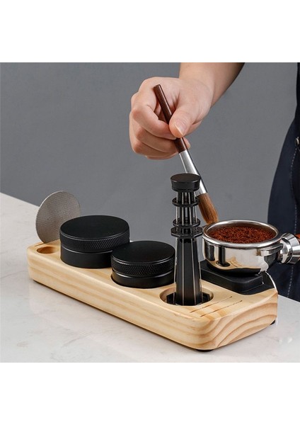 Kahve Tercer Tutucu Istasyonu Müdür Istasyonu Kahve Portafilter Tutucu Taşınabilir Espresso Tamp Istasyonu Kurcalama Için A (Yurt Dışından) fırsatları