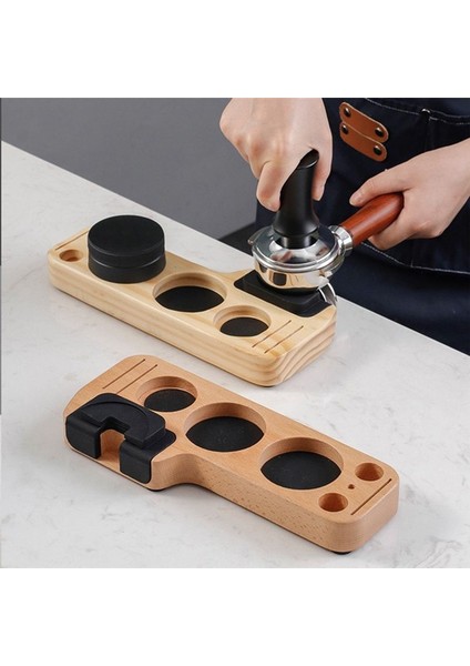 Kahve Tercer Tutucu Istasyonu Müdür Istasyonu Kahve Portafilter Tutucu Taşınabilir Espresso Tamp Istasyonu Kurcalama Için A (Yurt Dışından) indirimleri