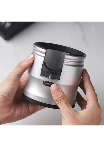 Paslanmaz Çelik Kahve Filtre Tutucu Tutucu Espresso Mat Stand Kahve Kurcalama Taban Raf Kahve Aksesuarları Siyah (Yurt Dışından) modelleri