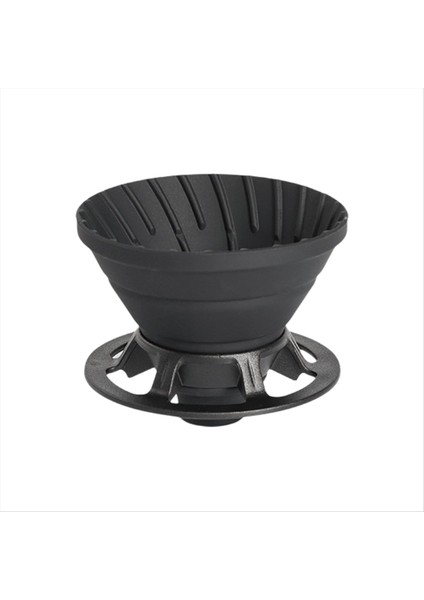 Silikon Katlanabilir Kahve Damkı Tutucu Kahve Filtresi Kupası Alan Kayıtlı Katlanabilir Kahve Hunisi Dış Mekan A (Yurt Dışından)