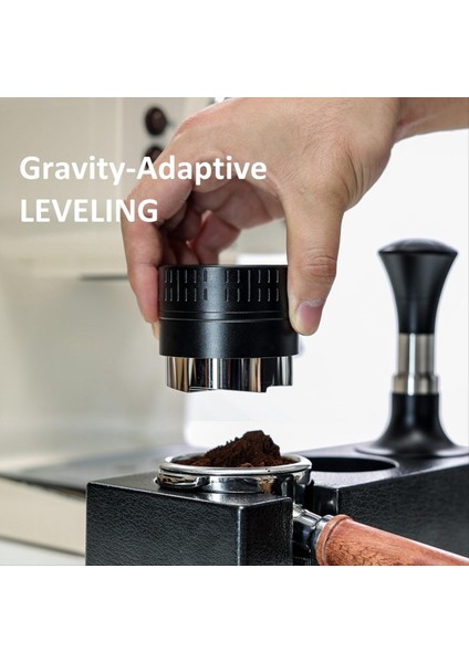 Kahve Distribütörü 54MM Espresso Uyarlanabilir Dağıtım Araçları 5 Blade Taban ile Kendi Kendine Tespit Distribütörü (Yurt Dışından) modelleri