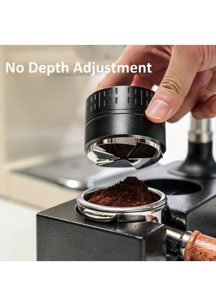 Kahve Distribütörü 54MM Espresso Uyarlanabilir Dağıtım Araçları 5 Blade Taban ile Kendi Kendine Tespit Distribütörü (Yurt Dışından) indirimleri