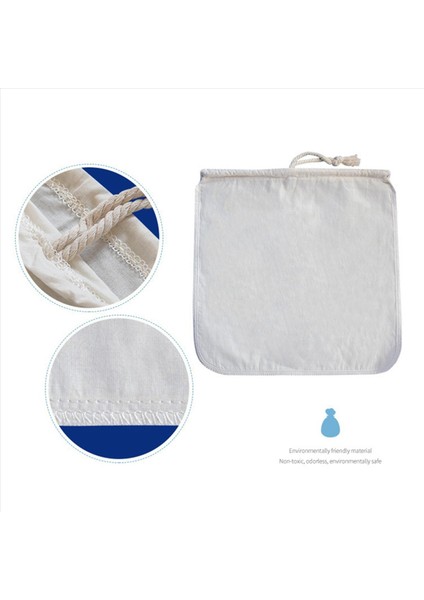 12 Paket Organik Yeniden Kullanılabilir Soğuk Kahve Filtreleri Çanta 12 Inç Şarap Bira Filtreleri Çevre Dostu Örgü Pamuk Toddy Filtre (Yurt Dışından) fiyatları