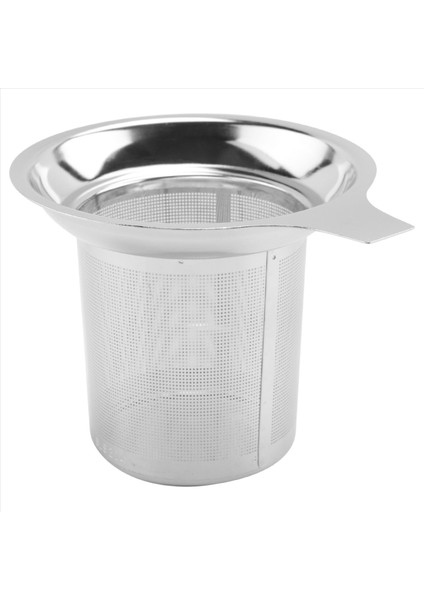 Paslanmaz Çelik Çay Süzgeci Çaydanlık Çay Elek Kahve Fincanı Sızan Elek Düz Taban Yoğunluklu Filtre Saplı (Yurt Dışından)