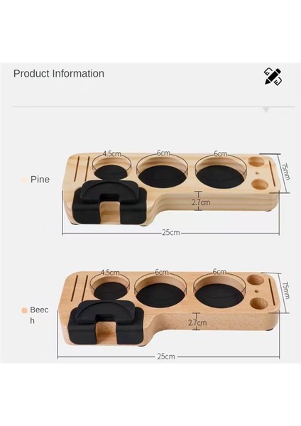 Espresso Distribütörü Tamping Istasyonu Dağıtım Kolu Kurcalama Mat-B Için Universal Coffee Tercabe Baskı Tutucu (Yurt Dışından) indirimleri