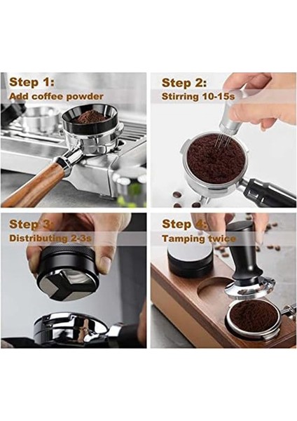 Wdt Araçları Espresso Dağıtım Aracı Stand Stand Brevılle8 Serisi Espresso Kahve Makineleri ve 54MM Portafilter (Yurt Dışından) indirimleri