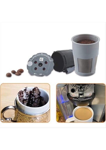Kahve Filtresi Yeniden Kullanılabilir Model Yeniden Kullanılabilir Öğütme Kahve Filtresi Keurig K-Cups Kahve Makinesi Mutfak Aksesuarları (Yurt Dışından) indirimleri