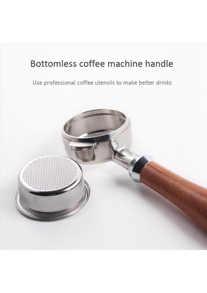 3 Adet 58MM Paslanmaz Çelik Kahve Makinesi Nuova Kahve Makinesi Profesyonel Aksesuar Için Dipsiz Portafilter (Yurt Dışından) modelleri