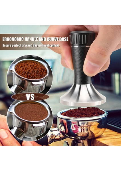 53 3mm Espresso Kurcalama 2 Arada Premium Barista Kahve Kurcalama ve Wdt Aracı Paslanmaz Çelik Taban Kurcalama Siyahı (Yurt Dışından) fırsatları