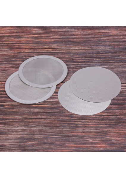 Aeropress Için Kahve Filtreleri Kahve Makinesi Yeniden Kullanılabilir Kahve Filtresi 2 Tip Yıkanabilir Paslanmaz Çelik Örgü Mikro Filtreler (Yurt Dışından) indirimleri