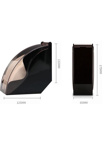 Akrilik Kahve Filtresi Tutucu Depolama Kahve Filtre Kutusu ve Koni Kahve Filtreleri Kahve Filtre Kağıt Rafı Toz Geçirmez (Yurt Dışından) fiyatları