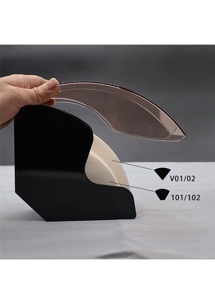 Akrilik Kahve Filtresi Tutucu Depolama Kahve Filtre Kutusu ve Koni Kahve Filtreleri Kahve Filtre Kağıt Rafı Toz Geçirmez (Yurt Dışından) fırsatları