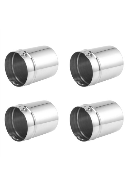 58MM Espresso Makinesi Için 4x Paslanmaz Çelik Kahve Dozlama Kupası Toz Besleyici Parçası 58MM Espresso Makinesi Için (Yurt Dışından)