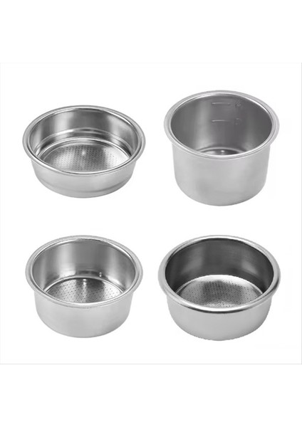 51MM Kahve Filtresi Sepeti Yedek Paslanmaz Çelik Dipsiz Filtre Tencereleri Için Uygun 4 Araçlar (Yurt Dışından)