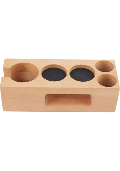 Espresso Kurcalama Tutucu Istasyonu 5 Delikli Olmayan Ahşap Espresso Kurcalama Mat Stander Kurcalama Istasyonu Ahşap Taban ile Ahşap Taban (Yurt Dışından) fırsatları