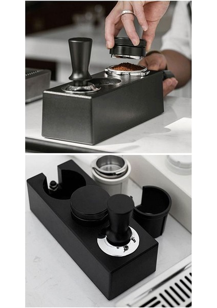 51MM-58MM Kahve Kurcalama Tutucu Filtre Stand Espresso Distribütör Mat Raf Kahve Makinesi Alet Aksesuarları Barista-Beyaz (Yurt Dışından) fiyatları