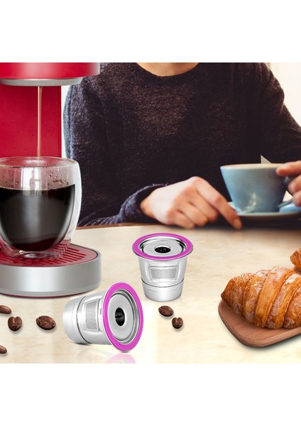 Paslanmaz Çelik Kahve Kapsül Kupası Keurig 2 0/1 0 Mini Artı Kahve Filtresi Için Yeniden Kullanılabilir K Fincan (Yurt Dışından) fiyatları