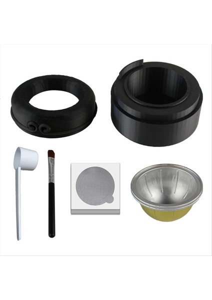 Vertuo Serisi Için Yeniden Kullanılabilir Kahve Kapsülü Dıcs/kapak (Yurt Dışından)