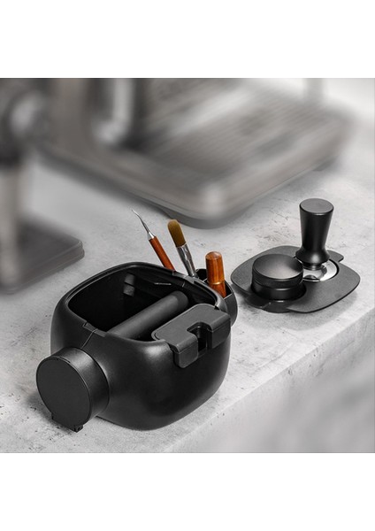 Espresso Vuruş Kutusu Kahve Zemin Vuruş Kutusu Şok Emici Dayanıklı Barista Tarzı Vuruş Kap C (Yurt Dışından) indirimleri