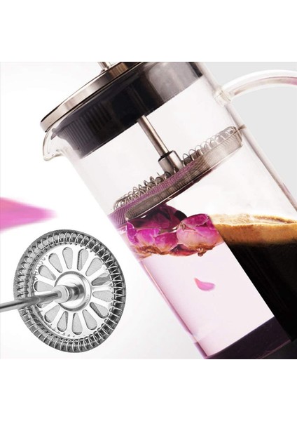 12X Fransız Pres Yedek Filtreleri Örgü Ekran Kahve Pres Filtreleri Metal Merkez Halkası (Yurt Dışından) fırsatları