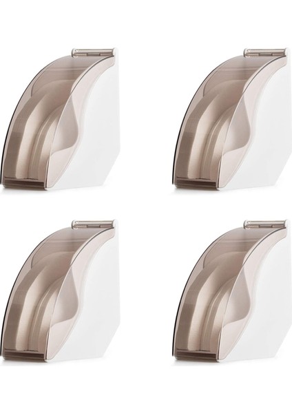 4x Kahve Filtresi Tutucu Kahve Kağıdı Conta Dispenser Raf Rafı Aeropress Için Raf V60 Için Chemx Melitta Koni Filtreleri (Yurt Dışından)