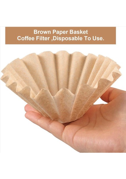 400 Pcs 1-4 Sub Sepet Kahve Filtreleri Sepet Filtreleri Tek Tesis Edilebilir Kağıt Kahve Filtreleri Ev Ofisi Için Kahverengi Kullanın (Yurt Dışından) modelleri