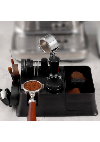 Espresso Tamping Istasyonu 51MM 53MM 54MM 58MM Kahve Portafilters Espresso Aksesuarları Barista Tool Tracker (Yurt Dışından)