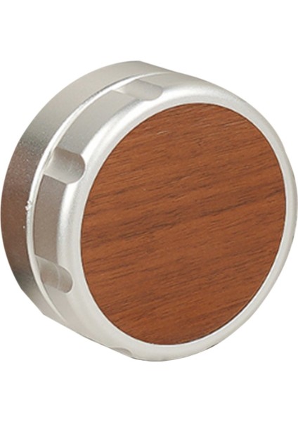 304 Stayseysteel Espresso Toz Distribütörü Ceviz Kapağı Kahve Leveer Ayarlanabilir Derinlik Espresso Handtampers Gümüş A (Yurt Dışından) modelleri