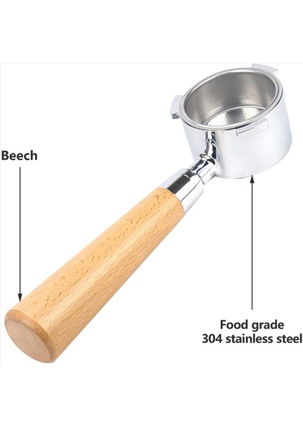 4pcs 51MM Delonghi EC680 / EC685 Için 51MM Kahve Dipsiz Filtre Filtre Sepeti ile Çıkarılabilir Dipsiz Filtre Tutucu (Yurt Dışından) indirimleri