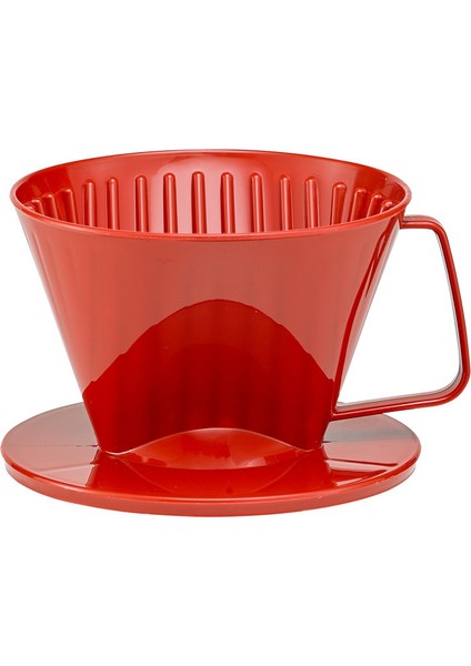 Hıc Kahve Filtresi Konisi Kırmızı Sayı 1 Boy Demlemeler 1 Ila 2 Cups (Yurt Dışından)