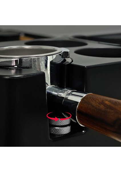 Espresso Dokunma Kutusu Espresso Organizatörü Espresso Kurcalama Dispenser Tamp Siyahı (Yurt Dışından) modelleri