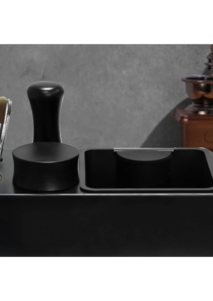 Espresso Dokunma Kutusu Espresso Organizatörü Espresso Kurcalama Dispenser Tamp Siyahı (Yurt Dışından) fırsatları