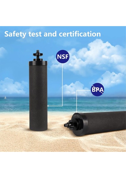 Siyah Yedek Su Filtresi Yerçekimi Tezgahı Saflaştırma Elemanları ile Uyumlu Yedek (Yurt Dışından) modelleri