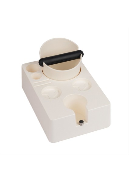 Kahve Kurcalama Mat Stand Portafilter Tutucu Rafı 58MM Espresso Maker Aracı Barista Aksesuar Evrensel Kahve Knock Box B (Yurt Dışından)