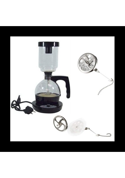 3x Sifon Kahve Filtreleri Kahve Filtre Bezi Sifon Kahve Potu Yeniden Kullanılabilir Yeniden Kullanılabilir Sifon Saksılar Aksesuarları (Yurt Dışından) fiyatları