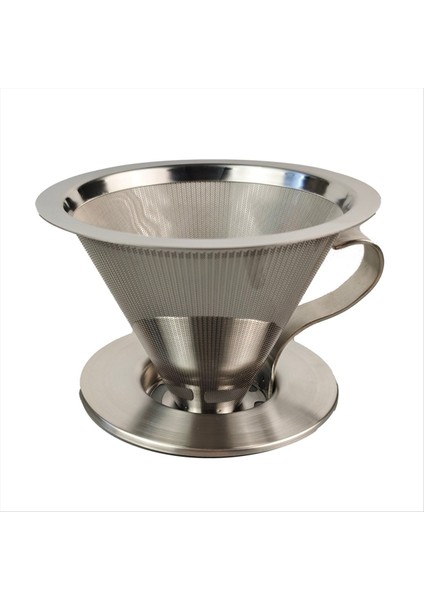 Paslanmaz Çelik Kahve Damlatıcısı Taban Kağıtsız Filtre Kahve Filtre Çayı Filtresi ile Kahve Filtresi (Yurt Dışından) fiyatları