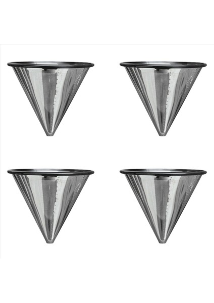 4x Kalıcı Kahve Filtre Kahve Filtresi Kalıcı Filtre Altın Filtre Metal Süzgeç Paslanmaz Çelik (Yurt Dışından) fiyatları