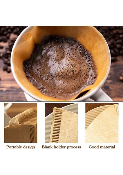 Kahve Filtreleri Doğal Ağartılmamış Kahve Filtreleri (160 Sayım 2 Kahve Filtresi) (Yurt Dışından) fırsatları