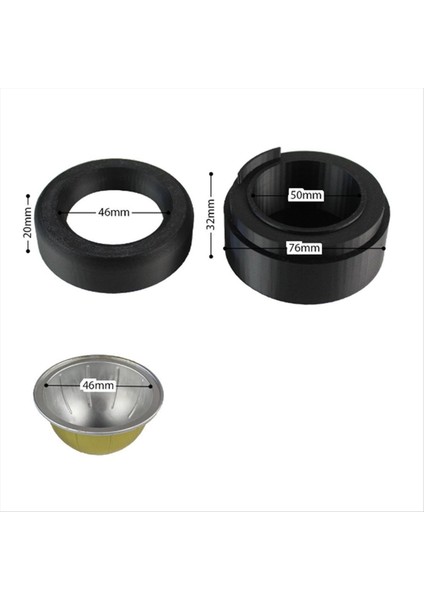 Vertuo Serisi Için 50 Adet Folyo Conta Kapakları ile Yeniden Kullanılabilir Nespresso Kapsüller Için Kapsül Kiti (Yurt Dışından) indirimleri