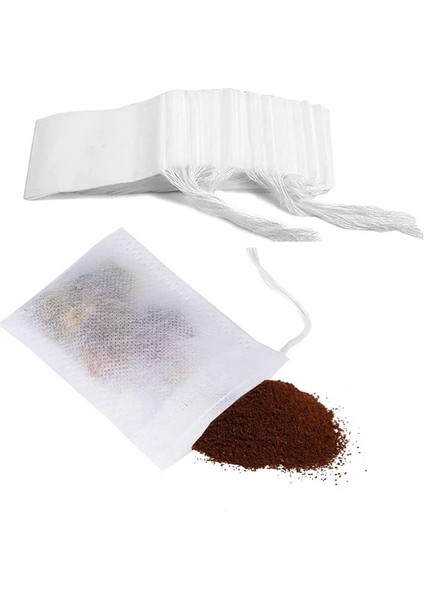 500PCS Soğuk Demleme Kahve Filtresi Konsantre Buzlu Kahve Makinesi Sıcak Çay Için Tek Kullanımlık Ince Örgü Torbalar (Yurt Dışından)