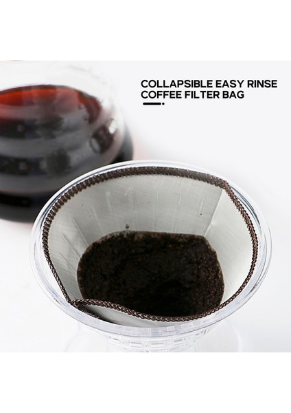 Kahve Filtresi Üzerine Yeniden Kullanılabilir Dökme Örgü Kağıtsız Kahve Filtresi Paslanmaz Çelik Koni Filtresi 3 Ila 4 Sub Kahve Damağı Filtresi (Yurt Dışından) modelleri