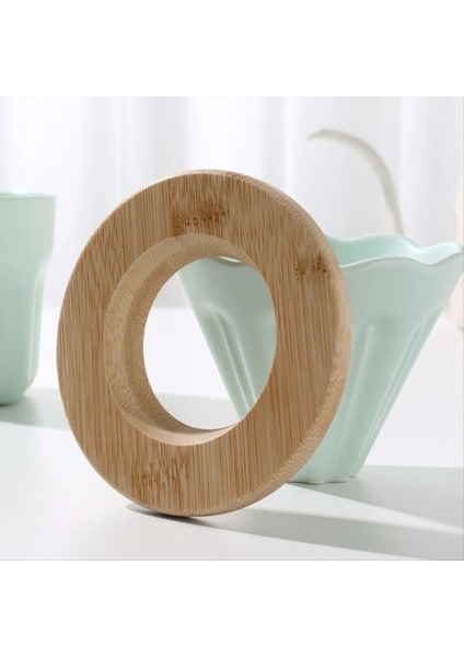 Seramik El Yapımı Kahve Filtre Fincanı Kahve Su Isıtıcısı Setine Dökülür Kahve Seti Sıcaklık Direnci Açık Yeşil (Yurt Dışından) fırsatları