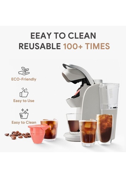 1pcs Yeniden Kullanın Keurig 2 0 Için Uygun Doğrudan Toz Tutucu Hepsi Bir Arada Makine Kahve Kapsülü K-F-Filtre Bardağı Ekleyin (Yurt Dışından) indirimleri