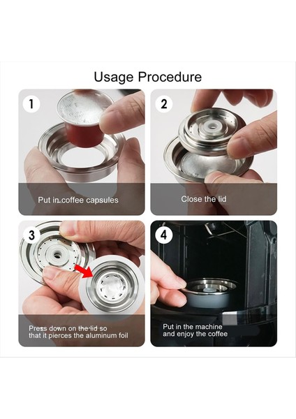 Yeniden Kullanılabilir Kahve Pods Adaptör Dönüştürücü Tutucu Paslanmaz Çelik Kahve Pod Dönüştürücü Vertuo Için Kahve Pod Tutucu (Yurt Dışından) indirimleri