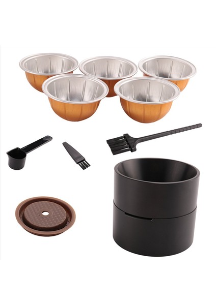 Vertuo Hattı Kapsülü Için Doldurulabilir Kahve Kapsülü Conta Standı Nes Vertuo Kapsülleri Boş Alüminyum Yeniden Kullanılabilir Kapsüller Için (Yurt Dışından) fırsatları